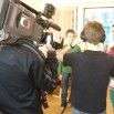 Štáb České televize v naší škole
